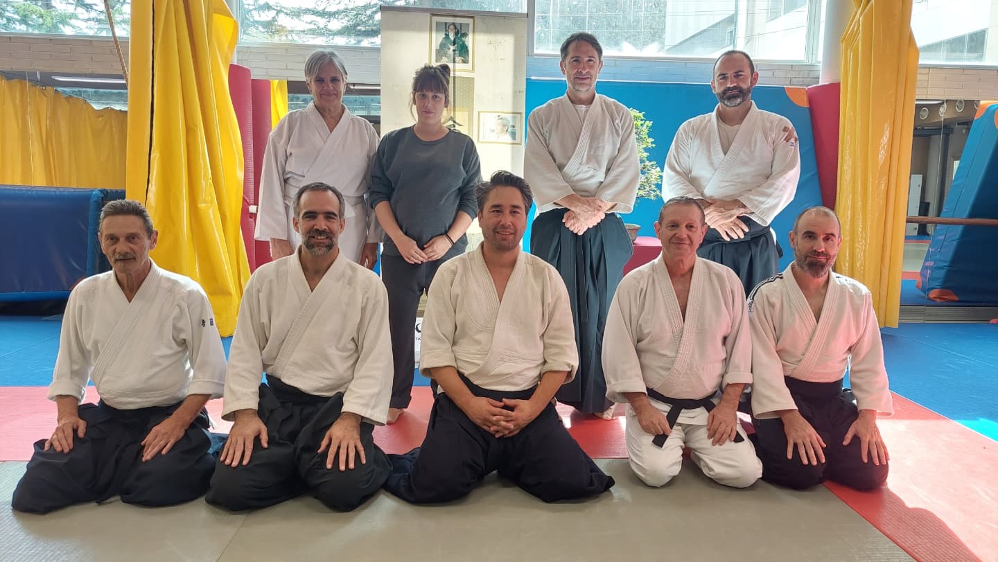 Curso Nacional de Aikido con Shu kitaura. Pamplona 19-10-24